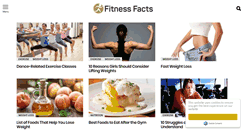Desktop Screenshot of fitnessfacts.org